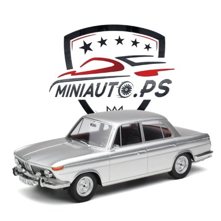 بي ام دبليو BMW 1800 Ti Silver قياس 1/18 إصدار minichamps